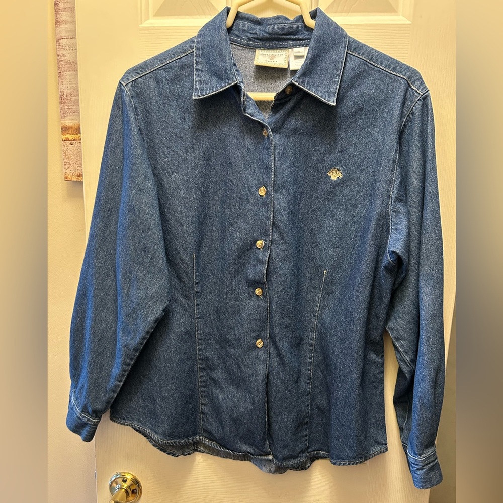 Susan Bristol Casuals Blue Denim Shirt